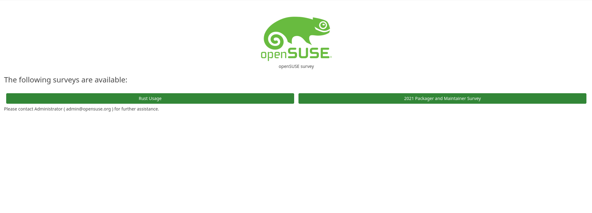 新调查旨在获得打包者、维护者的见解